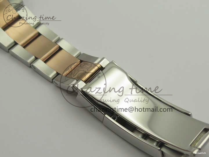 116621 Bracelet Best Dial SS SS 1:1 Black VRF RG on A2836 Edition Yacht-Master 0418